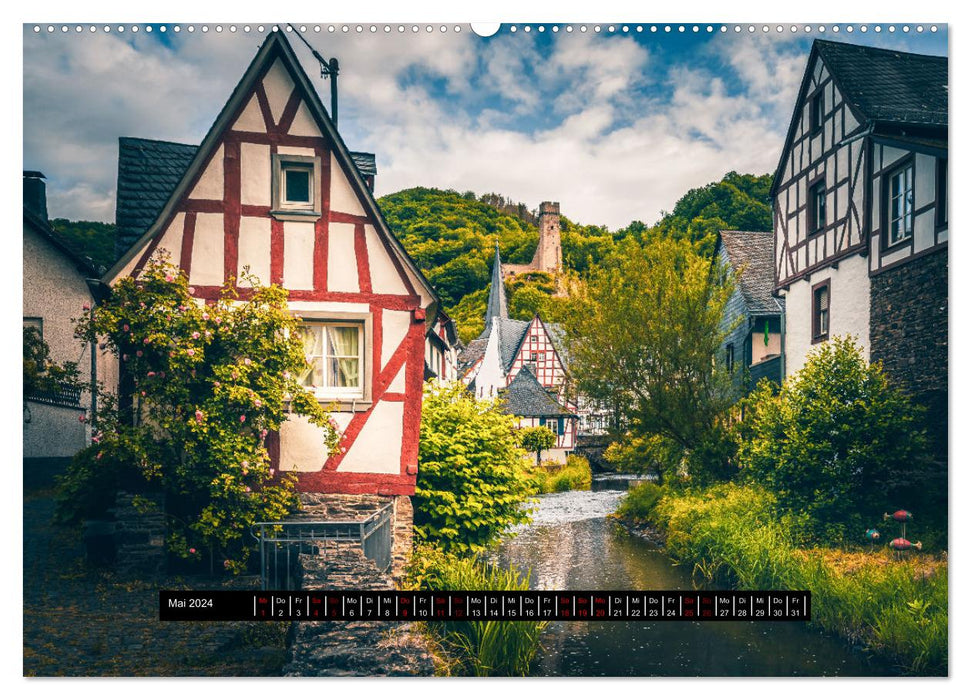 Unbekanntere Schönheiten in Deutschland (CALVENDO Premium Wandkalender 2024)