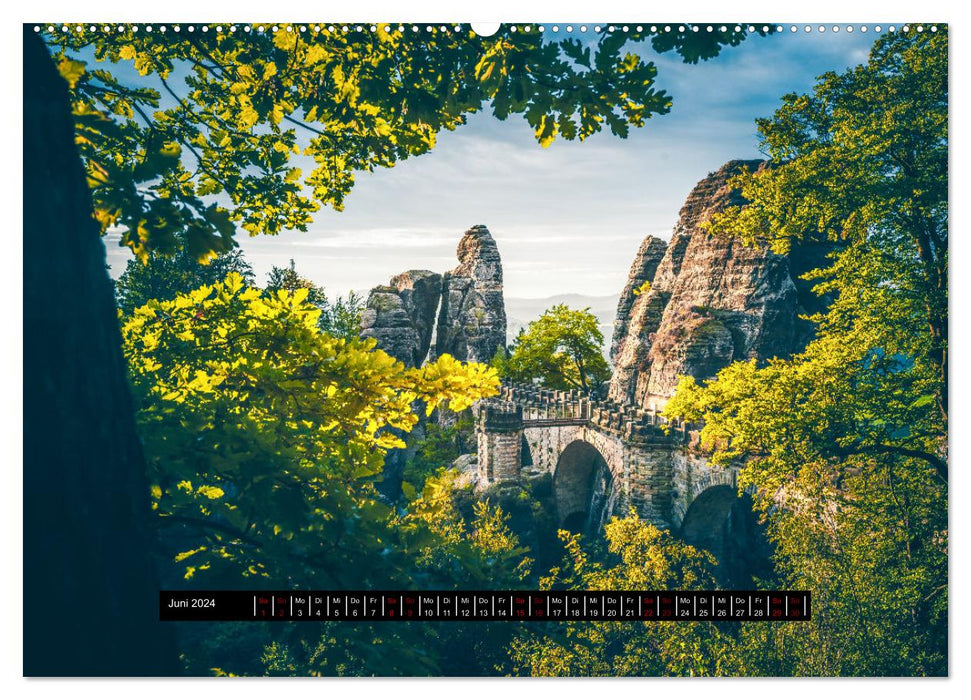 Lesser-known beauties in Germany (CALVENDO Premium Wall Calendar 2024) 