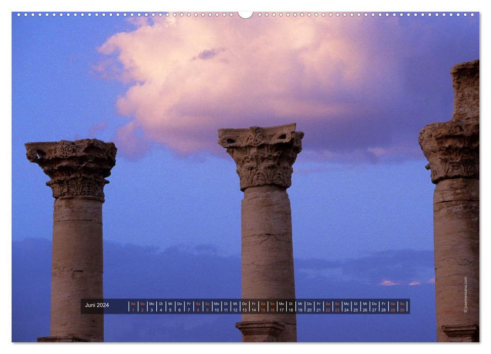 Palmyra und Apameia – Antike Metropolen in Gefahr (CALVENDO Wandkalender 2024)