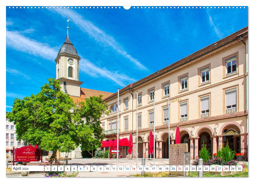 Bad Wildbad - Einfach genießen (CALVENDO Wandkalender 2024)