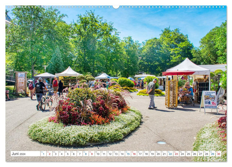 Bad Wildbad - Einfach genießen (CALVENDO Premium Wandkalender 2024)