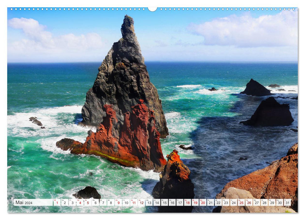 Madeira, Schönheit der Natur (CALVENDO Premium Wandkalender 2024)