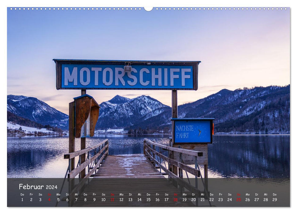 Stege - Seefotografie (CALVENDO Premium Wandkalender 2024)