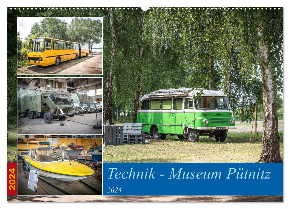 Technik-Museum Pütnitz (CALVENDO Wandkalender 2024)