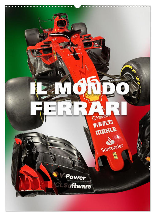 Il Mondo Ferrari (CALVENDO Wandkalender 2024)