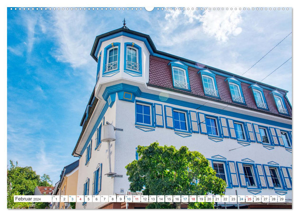 Homburg - Charmante Kreisstadt im Saarland (CALVENDO Premium Wandkalender 2024)