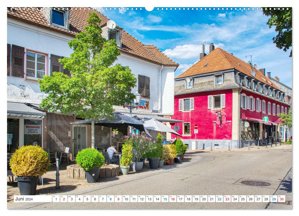 Homburg - Charmante Kreisstadt im Saarland (CALVENDO Premium Wandkalender 2024)