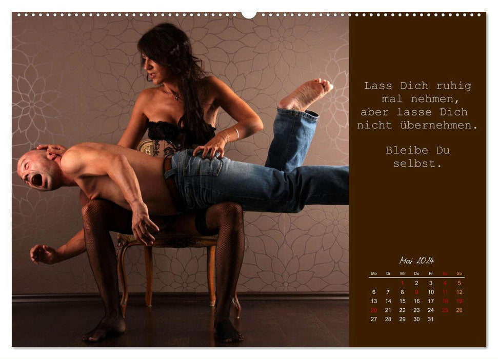 Gelebte Erotik für Paare (CALVENDO Wandkalender 2024)