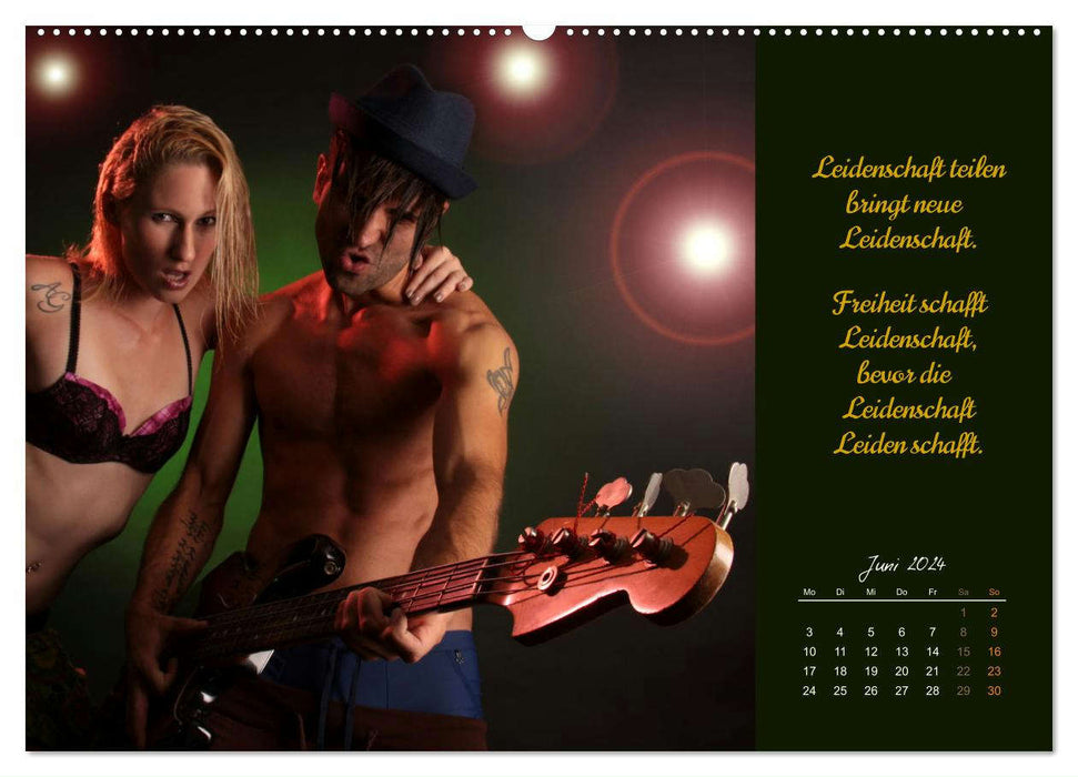 Gelebte Erotik für Paare (CALVENDO Wandkalender 2024)