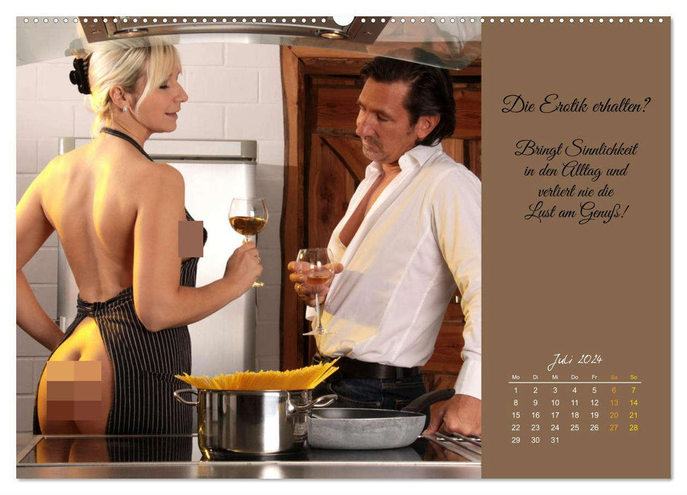Gelebte Erotik für Paare (CALVENDO Premium Wandkalender 2024)