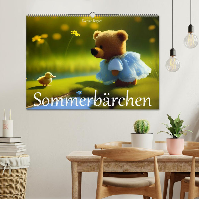 Sommerbärchen (CALVENDO Wandkalender 2024)