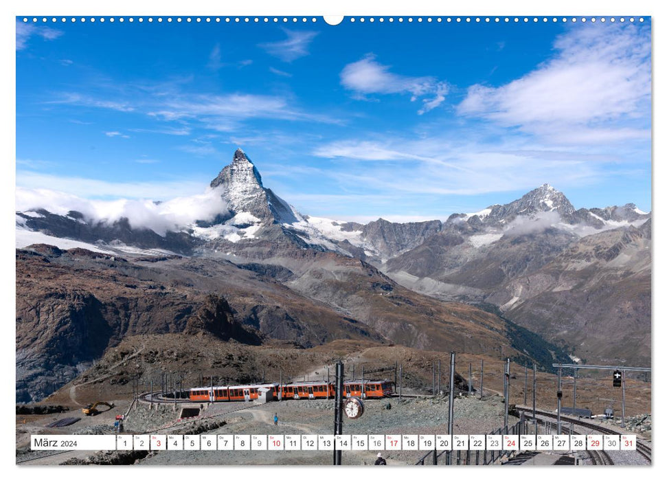 Matterhorn - Berg der Berge (CALVENDO Premium Wandkalender 2024)