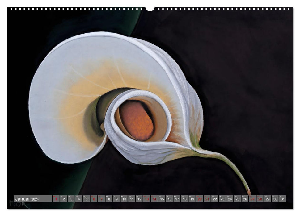 Pastellbilder (CALVENDO Premium Wandkalender 2024)