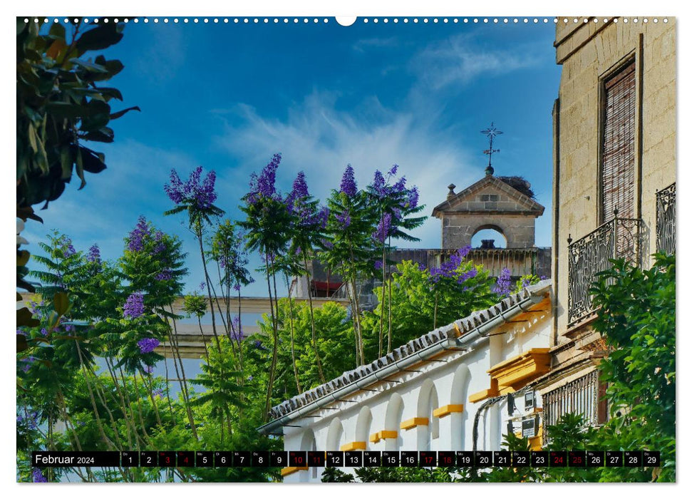 L'Andalousie, historique et moderne (Calendrier mural CALVENDO Premium 2024) 