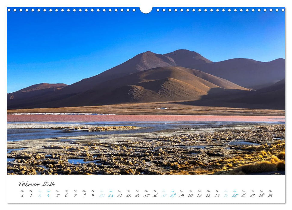 Bolivien - Zauberhafte Städte und beeindruckende Naturlandschaften (CALVENDO Wandkalender 2024)