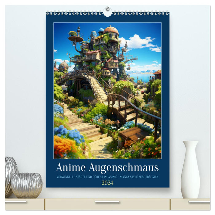 Anime Augenschmaus (CALVENDO Premium Wandkalender 2024)