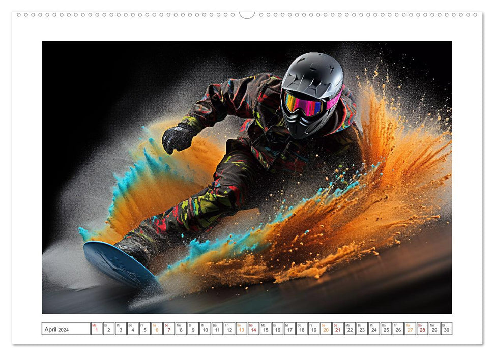 Sportarten (CALVENDO Premium Wandkalender 2024)