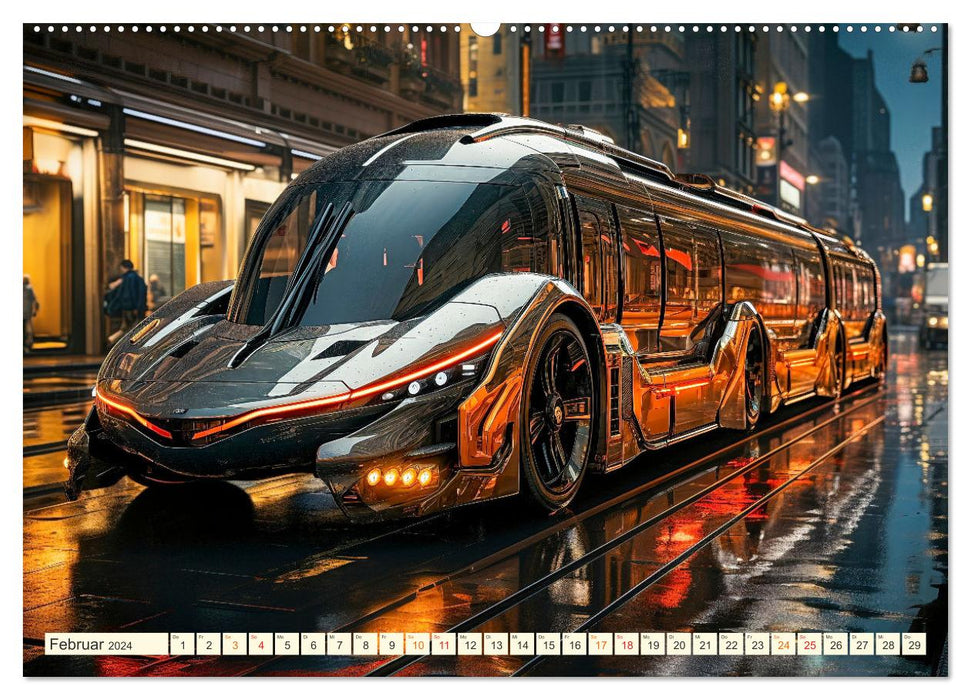 Busse Fantasien (CALVENDO Wandkalender 2024)