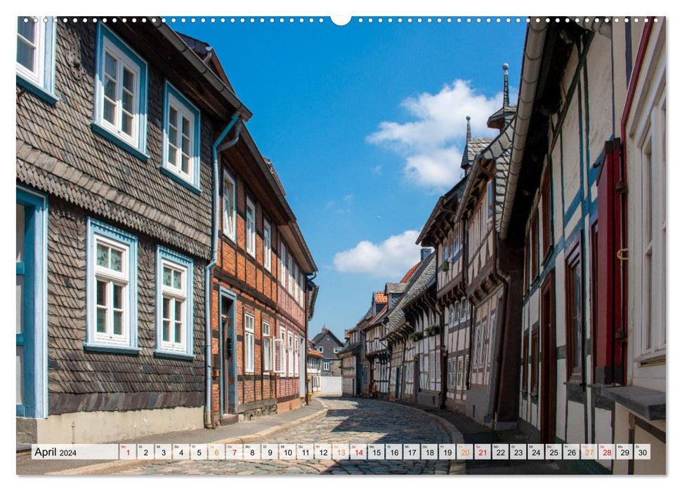 Historisches Goslar - Niedersachsen (CALVENDO Premium Wandkalender 2024)