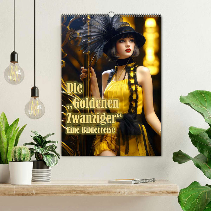 Die Goldenen Zwanziger - Eine Bilderreise (CALVENDO Wandkalender 2024)