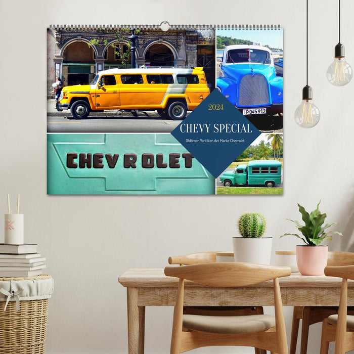 CHEVY SPECIAL - Oldtimer Raritäten der Marke Chevrolet (CALVENDO Wandkalender 2024)