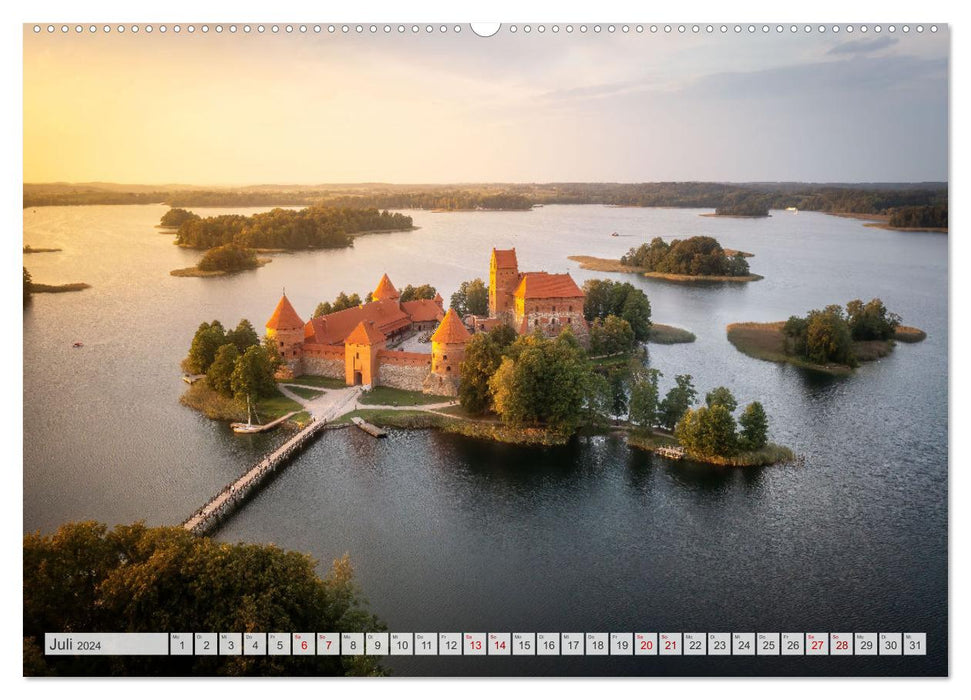 Traumhaftes Baltikum (CALVENDO Premium Wandkalender 2024)
