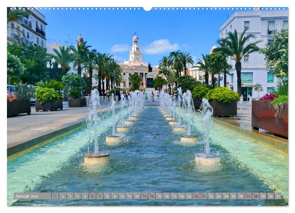 Andalusien, Architektur und Tradition (CALVENDO Wandkalender 2024)