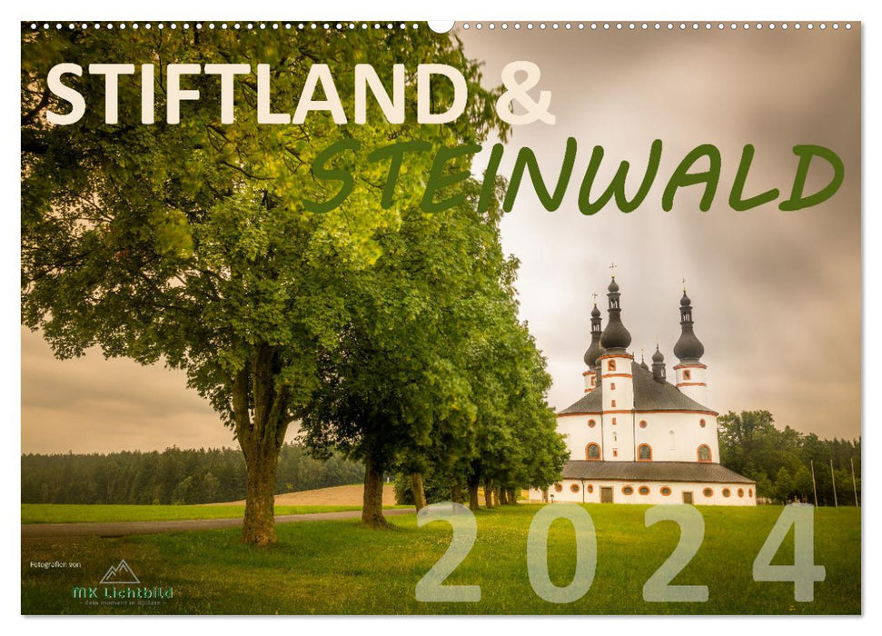 Stiftland & Steinwald Kalender 2024 (CALVENDO Wandkalender 2024)