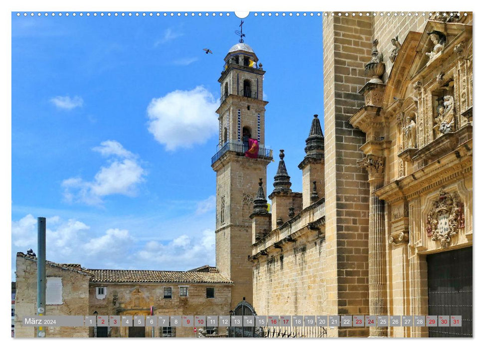 Andalusien, Architektur und Tradition (CALVENDO Premium Wandkalender 2024)