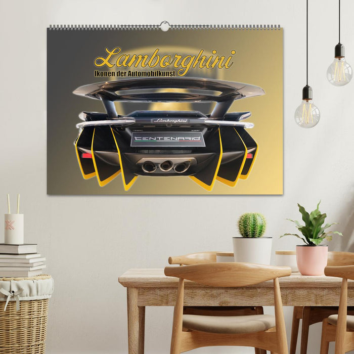 Ikonen der Automobilkunst (CALVENDO Wandkalender 2024)