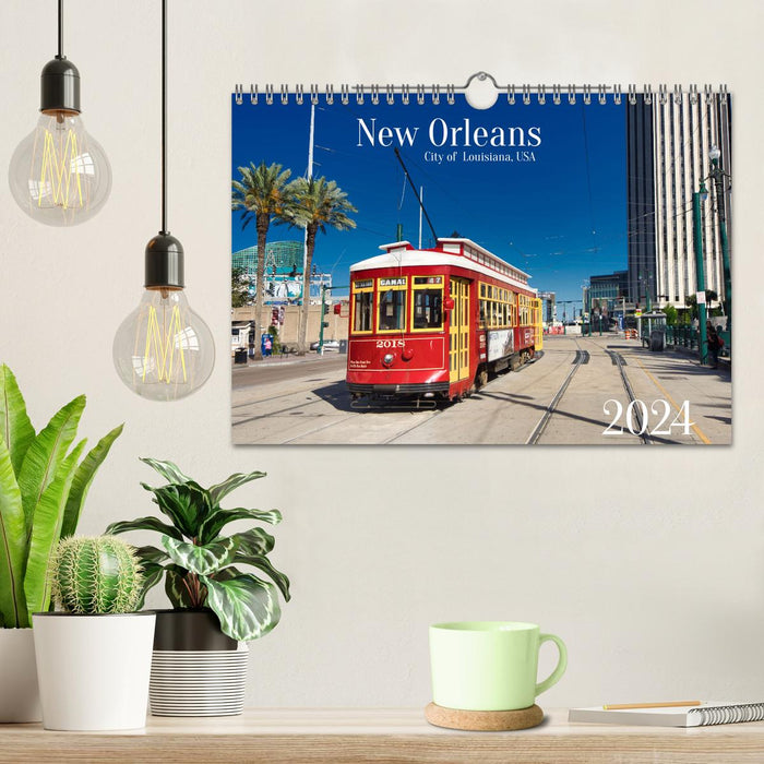 New Orleans Louisiana, USA (CALVENDO Wandkalender 2024)