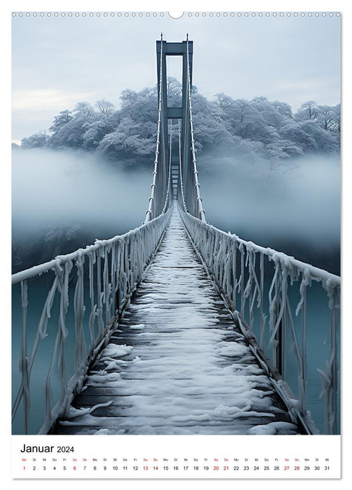 Brücken (CALVENDO Wandkalender 2024)