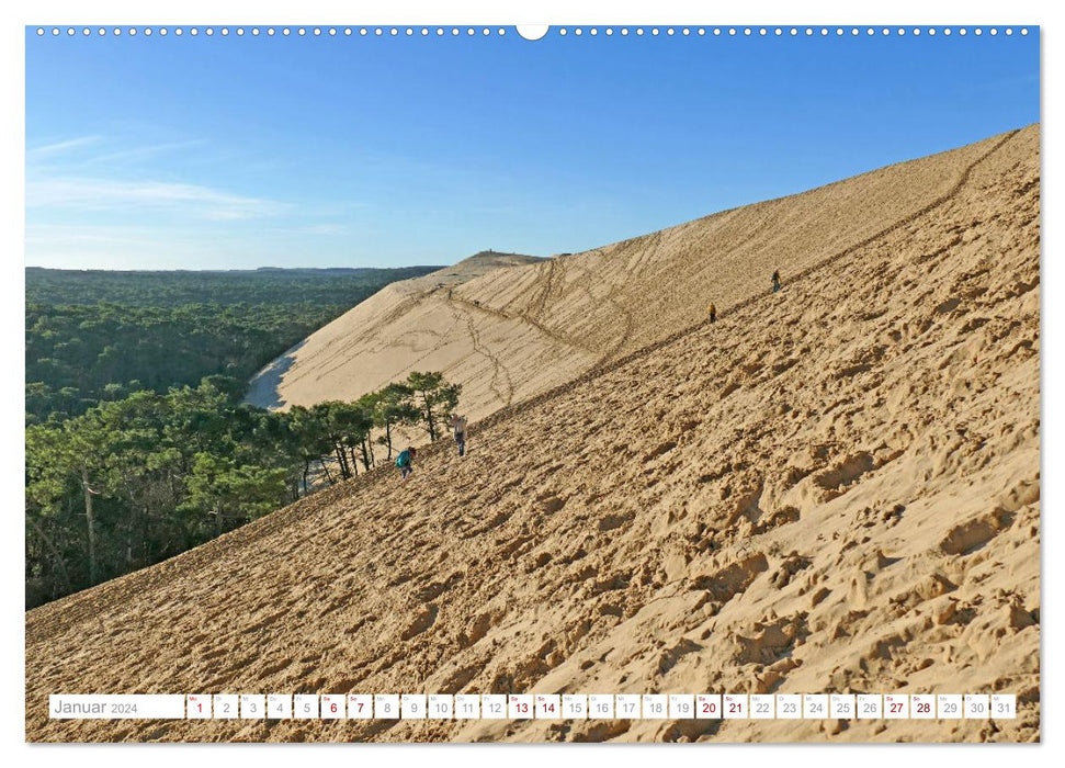 Frankreich - Entdeckungen (CALVENDO Premium Wandkalender 2024)