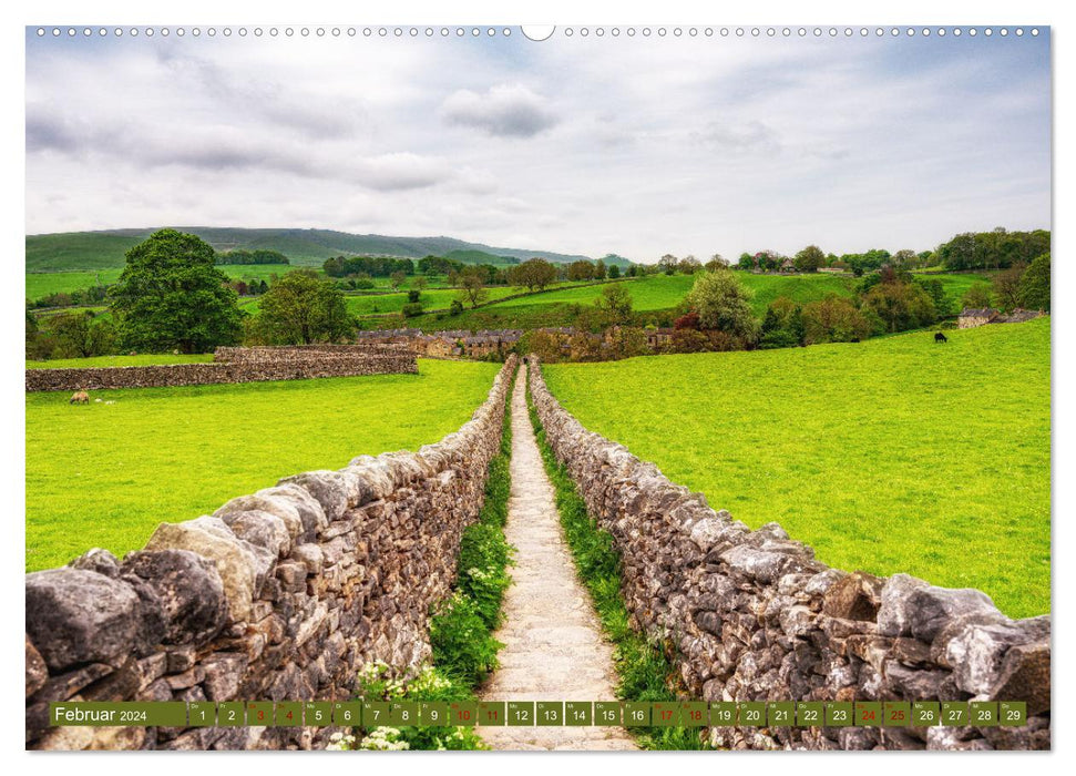 Yorkshire - Dales und Coast (CALVENDO Premium Wandkalender 2024)