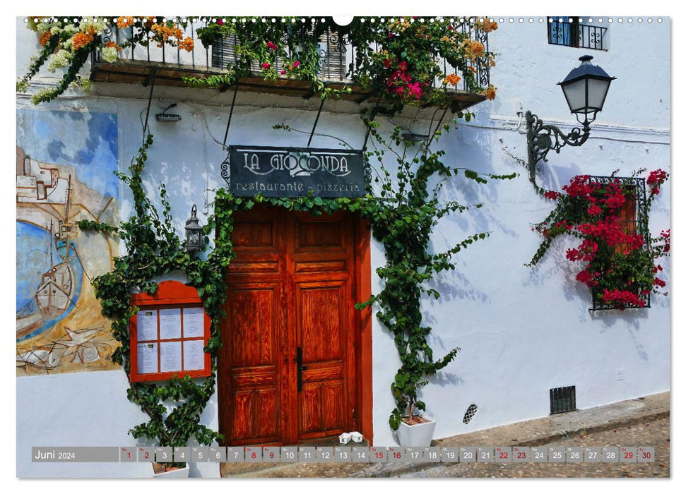 Andalusien, historische Bauwerke, weiße Dörfer, blaues Meer (CALVENDO Wandkalender 2024)