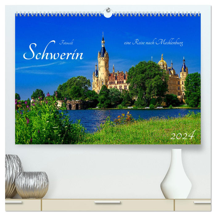 Schwerin Mecklenburg (CALVENDO Premium Wandkalender 2024)