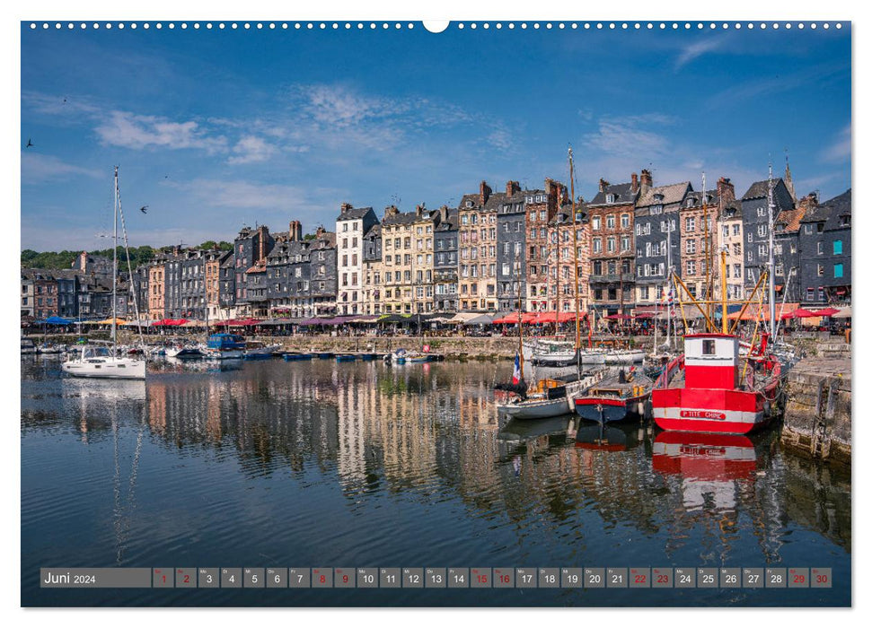 Normandie entdecken (CALVENDO Premium Wandkalender 2024)