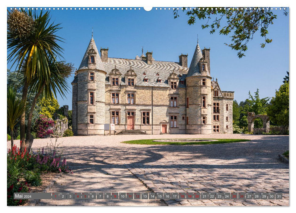 Normandie entdecken (CALVENDO Wandkalender 2024)