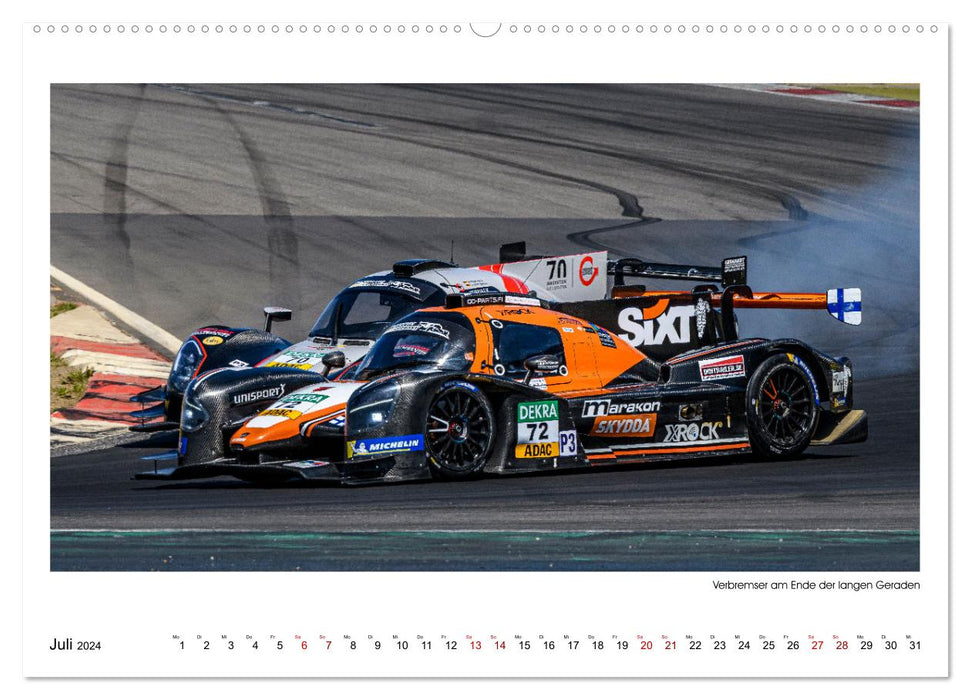 Prototype Racing - Le Mans Feeling am Nürburgring (CALVENDO Premium Wandkalender 2024)