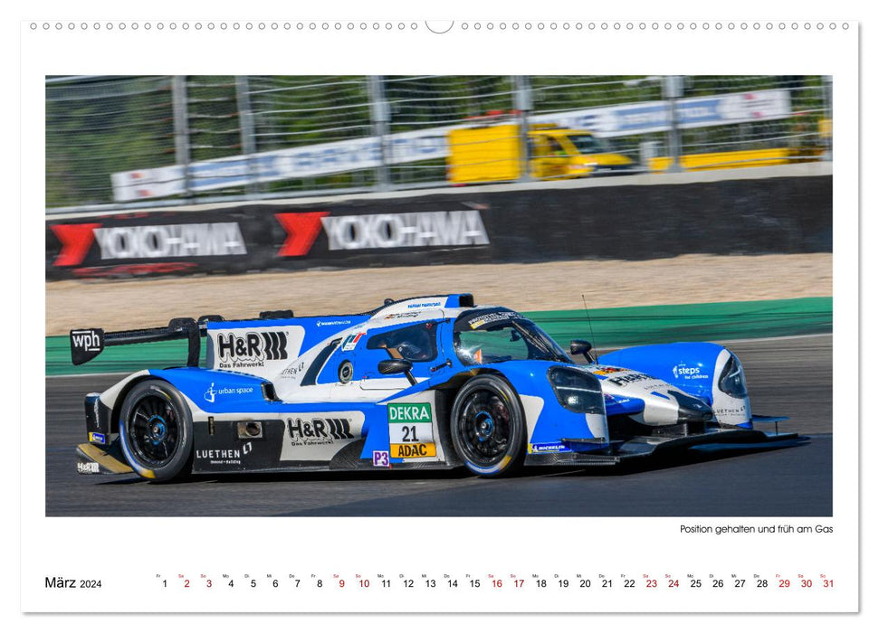 Prototype Racing - Le Mans Feeling am Nürburgring (CALVENDO Wandkalender 2024)