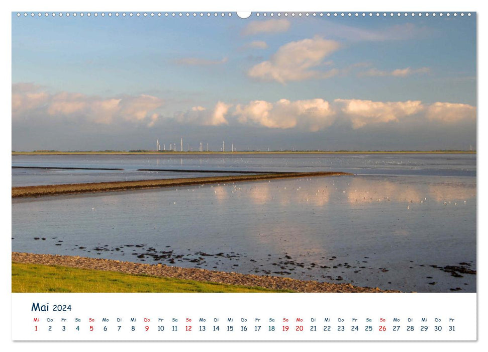 Butjadingen. Impressionen zwischen Jade und Nordsee (CALVENDO Premium Wandkalender 2024)