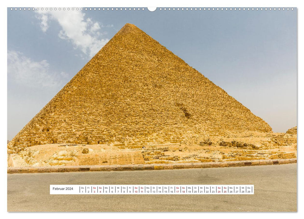 Bauwerke der Pharaonen (CALVENDO Premium Wandkalender 2024)