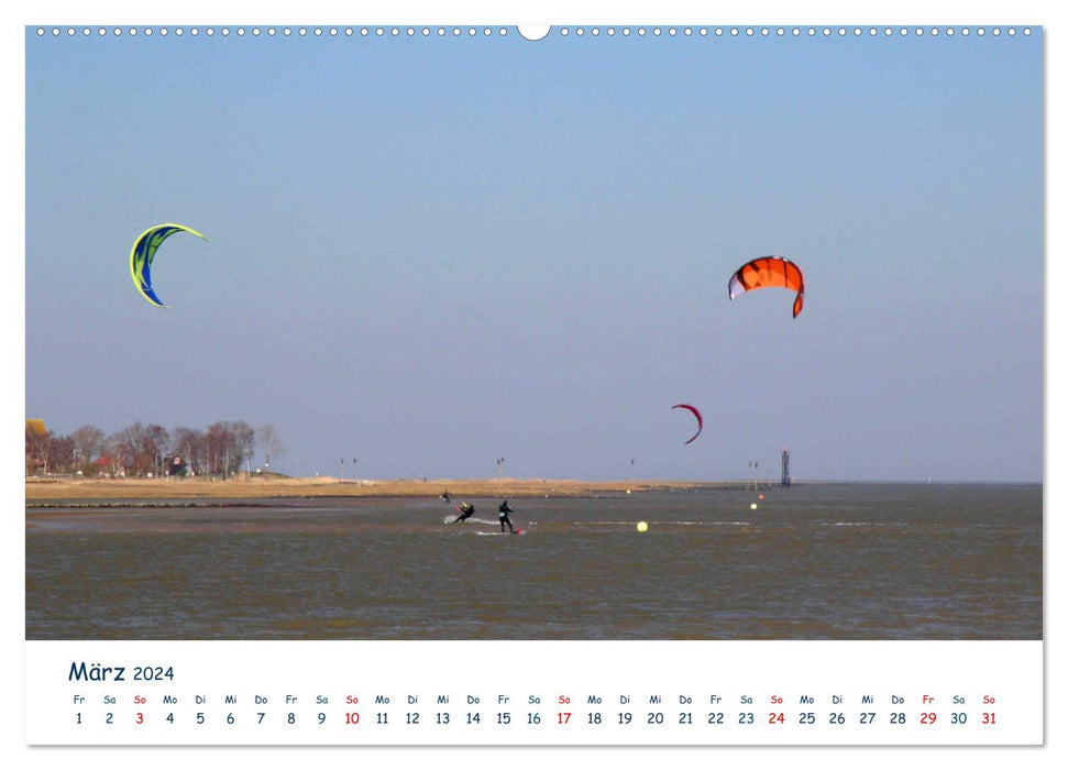 Butjadingen. Impressionen zwischen Jade und Nordsee (CALVENDO Wandkalender 2024)