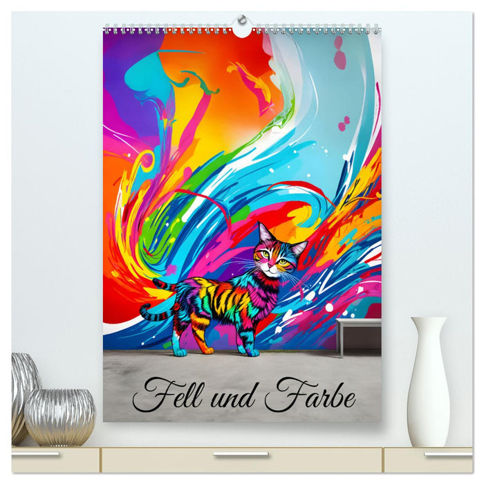 Fell und Farbe (CALVENDO Premium Wandkalender 2024)