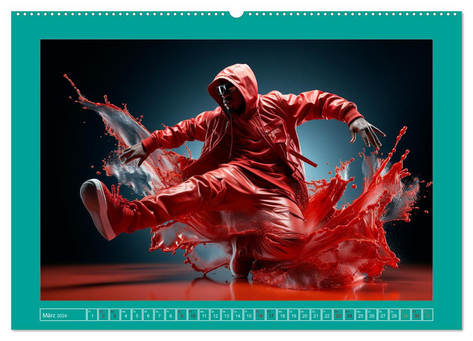 Street Dance (CALVENDO Premium Wandkalender 2024)