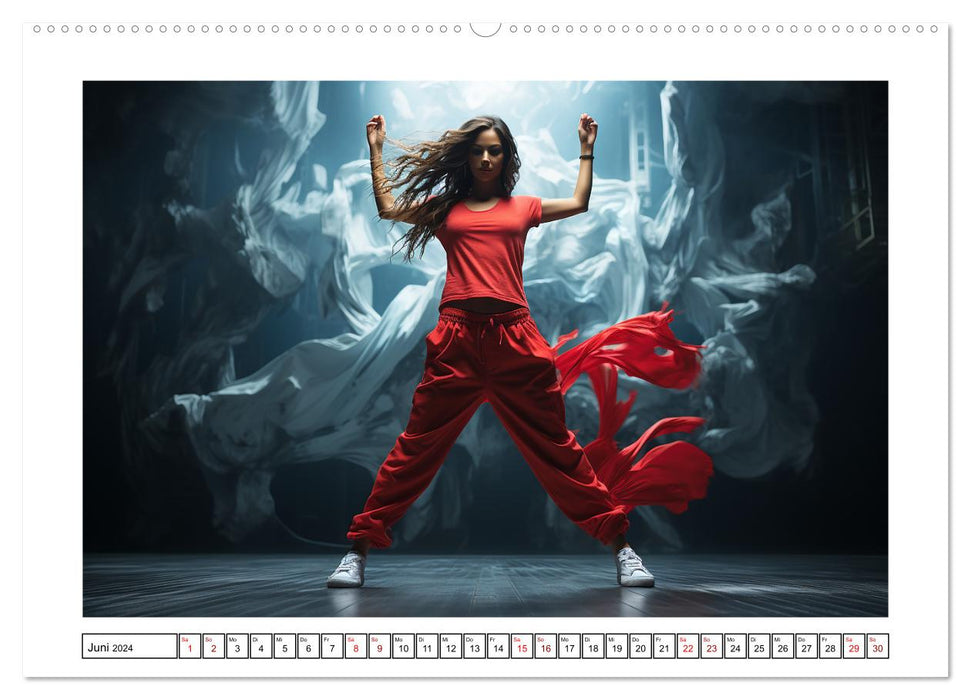 Street Dance (CALVENDO Premium Wandkalender 2024)