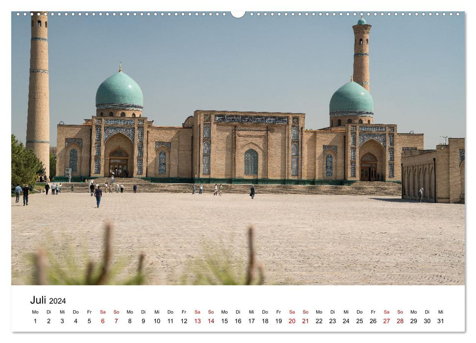 Usbekistan (CALVENDO Premium Wandkalender 2024)