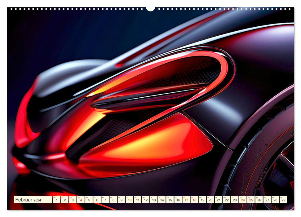 Blickpunkt Auto Schönheit im Design (CALVENDO Wandkalender 2024)