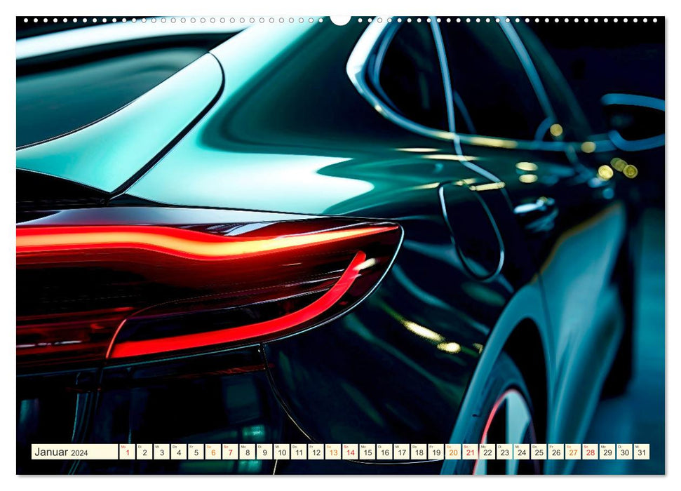 Blickpunkt Auto Schönheit im Design (CALVENDO Premium Wandkalender 2024)