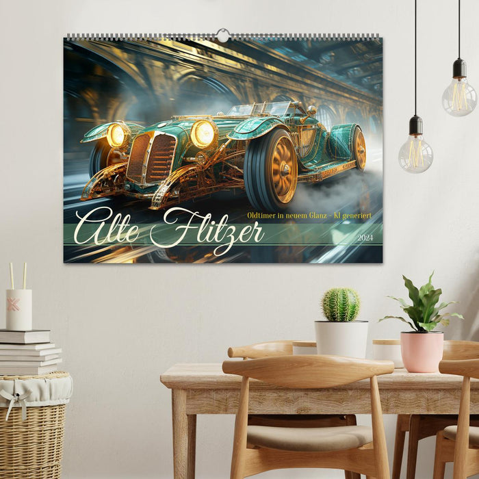 Alte Flitzer (CALVENDO Wandkalender 2024)